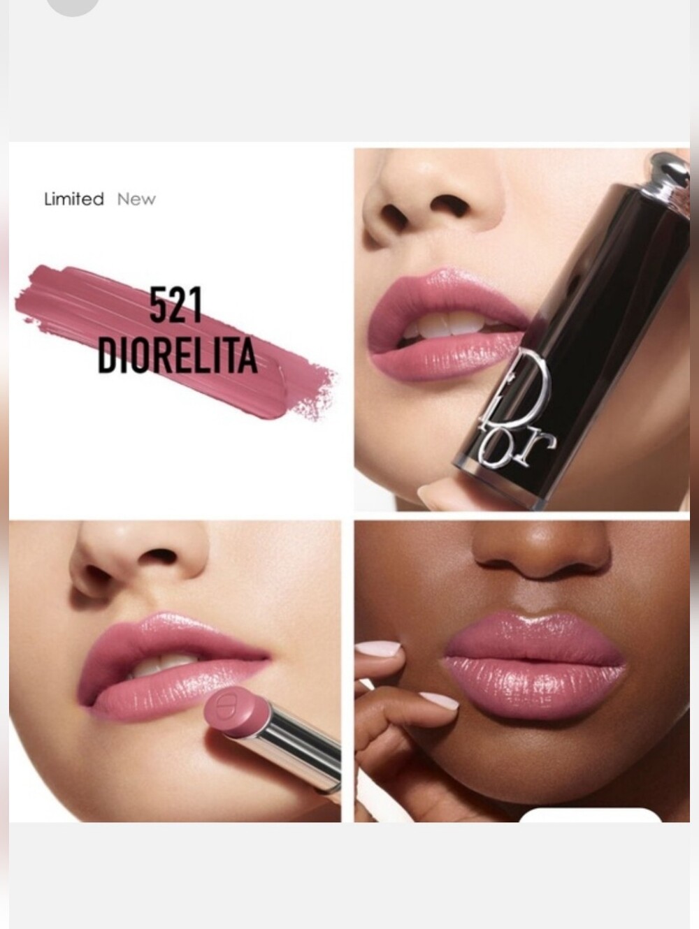 Dior Addict New In Box Dior 521 Diorelite Shine Lipstick